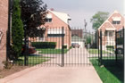 Iron Driveway Gate