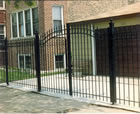 Iron Driveway Gate