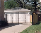 Iron Driveway Gate