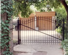 Iron Driveway Gate