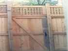 Wood Pedestrian Gate